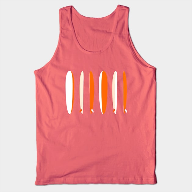 Longboard Row Tank Top by AKdesign